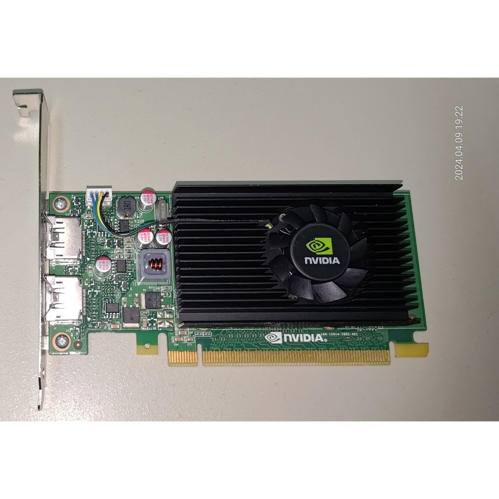 Nvidia NVS310專業繪圖顯示卡/DDR3/512M/64位元/PCI-E/二手良品/功能正常