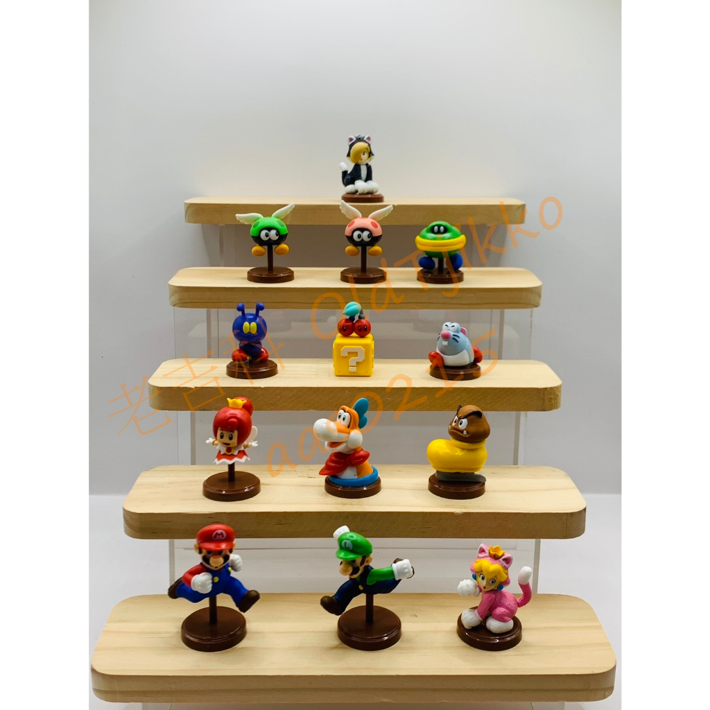 🌸老吉科🍀 日本絕版 Furuta フルタ製菓 3D2 超級瑪利歐 瑪莉歐 馬力歐 Super Mario 公仔 盒玩