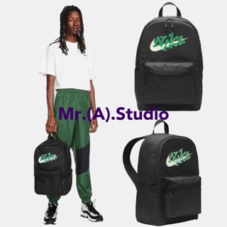Mr.A😈A先生 Nike Heritage Nike 字樣 LOGO 書包 背包 雙肩包 後背包 FN0878-010