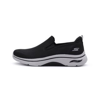 SKECHERS GO WALK ARCH FIT 2.0 運動健走鞋 黑 216518BKGY 男鞋