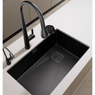 廚房水槽304不鏽鋼大單槽蜂窩不鏽鋼下水池洗菜盆洗碗槽