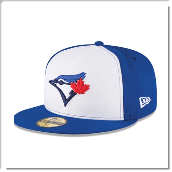 【ANGEL NEW ERA】NEW ERA MLB 多倫多 藍鳥 59FIFTY 正式球員帽 通用 藍白 雙色 棒球帽