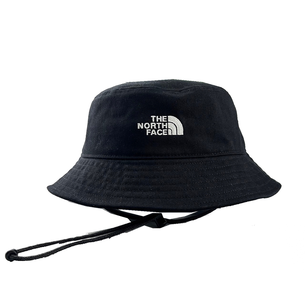 【滿千超取免運】THE NORTH FACE 黑色 抽繩 棉 漁夫帽  NF0A7WHNJK3