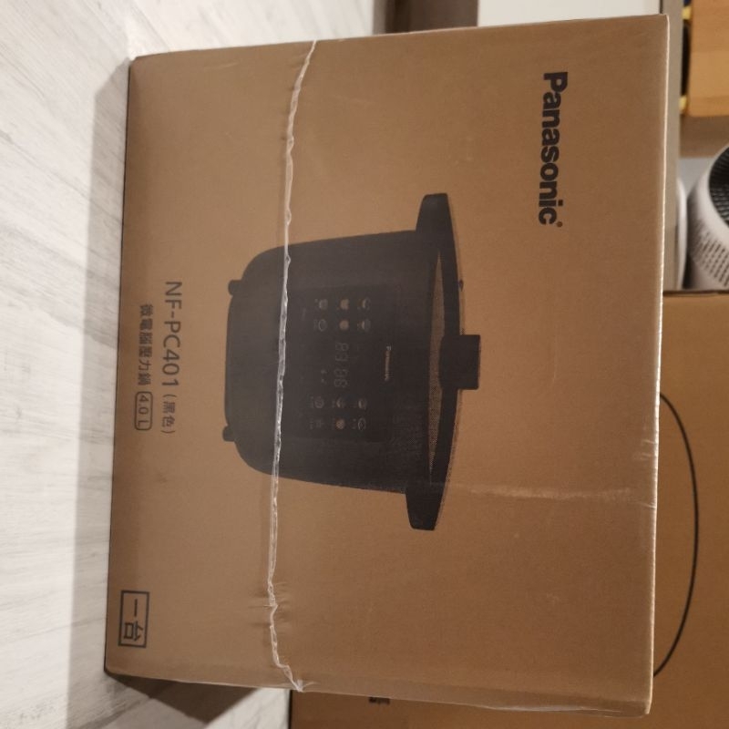 Panasonic 微電腦壓力鍋 nf-pc401 黑色 4L