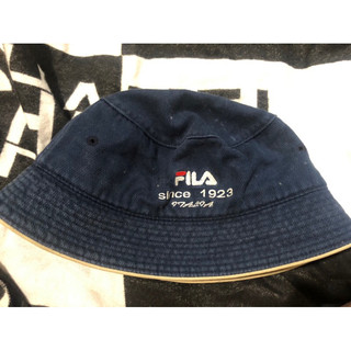 youth kid 七成新 二手 古著 Fila 青年 兒童 漁夫帽 57cm以下