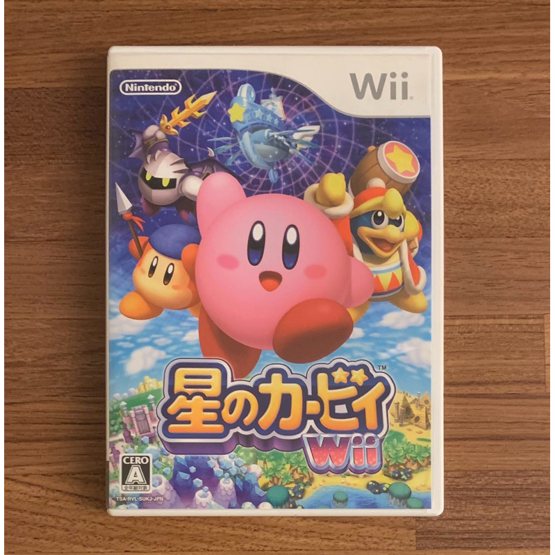 Wii 星之卡比 重回夢幻島 卡比之星 正版遊戲片 原版光碟 日文版 日版適用 二手片 中古片 任天堂