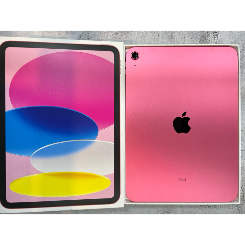最高折＄5000♠️福利機 iPad 10 64G wifi 粉色 台灣貨 86%