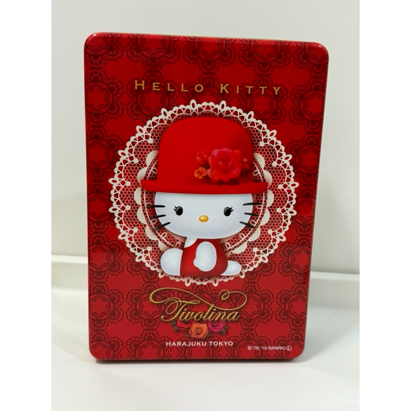 鐵盒控🛍️高帽子Kitty禮盒 Kitty鐵盒 餅乾盒 收納鐵盒