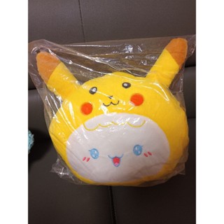 大耳狗💗變身皮卡丘暖手抱枕 午睡枕 靠枕 小枕頭