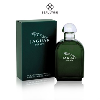 Jaguar 積架 尊爵 綠色經典男性淡香水 100ml《BEAULY倍莉》男香 木質調香水 平價香水 檀香 麝香 百合