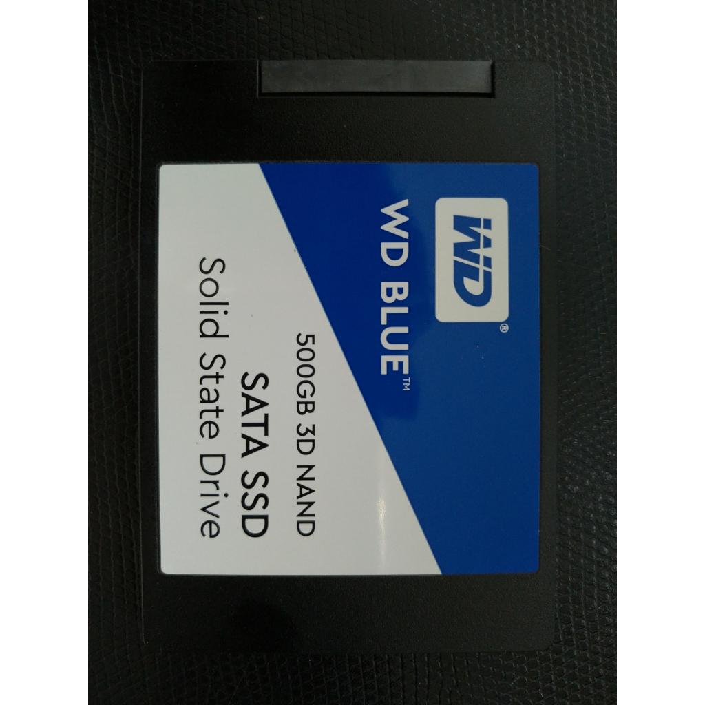 保內 WD 威騰 藍標 500GB SATA 3D NAND SSD 固態硬碟 比 SA510 寫入快 附時數及保固圖