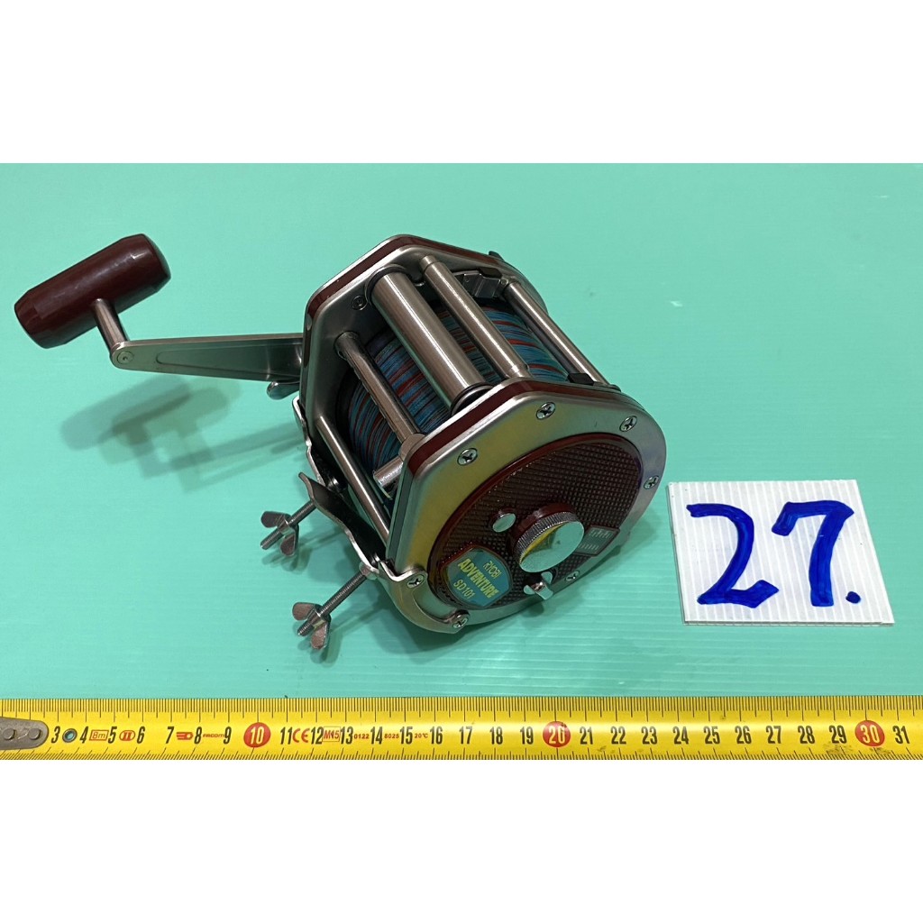 RYOBI ADVENTURE SD101 捲線器 采潔 日本二手外匯精品釣具 編號 A27
