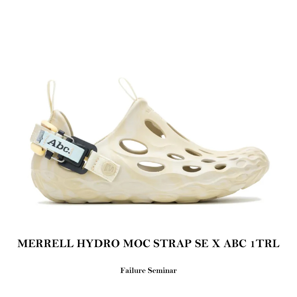 MERRELL HYDRO MOC STRAP SE X ABC 1TRL 水陸兩用 扣環 聯名 淺卡其 男女鞋 洞洞鞋