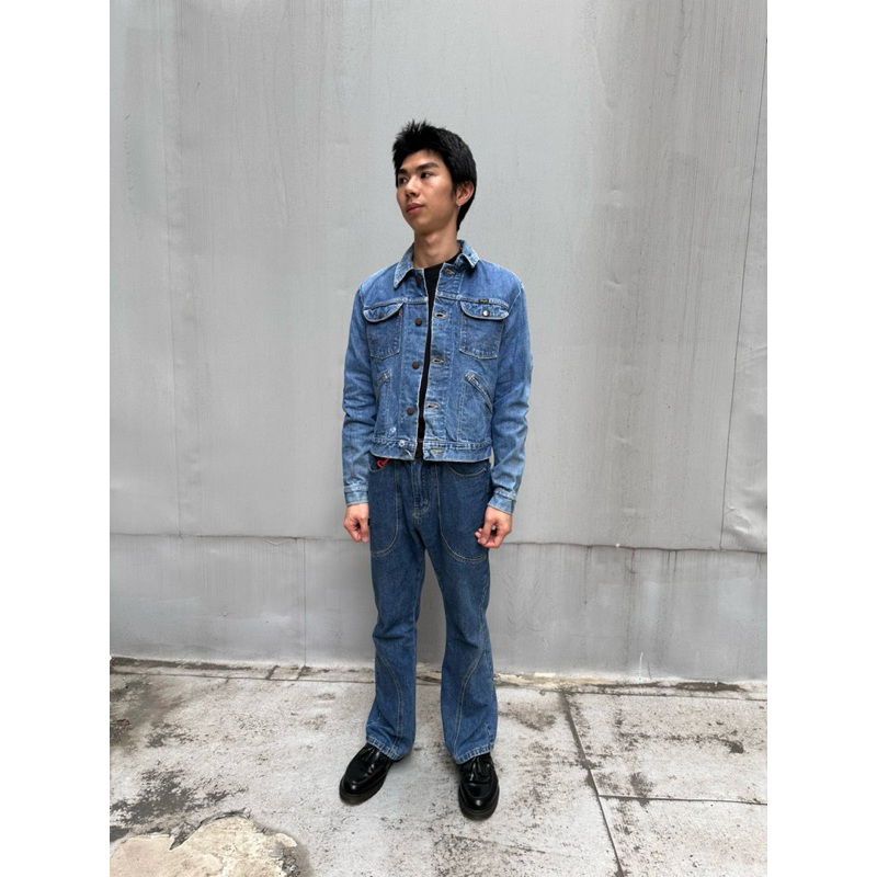 70s Wrangler Denim Jacket Made in USA US38 藍哥 牛仔外套 丹寧外套