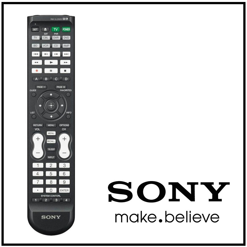 [新品特價] SONY 學習遙控器 萬用遙控器 RM-VLZ620