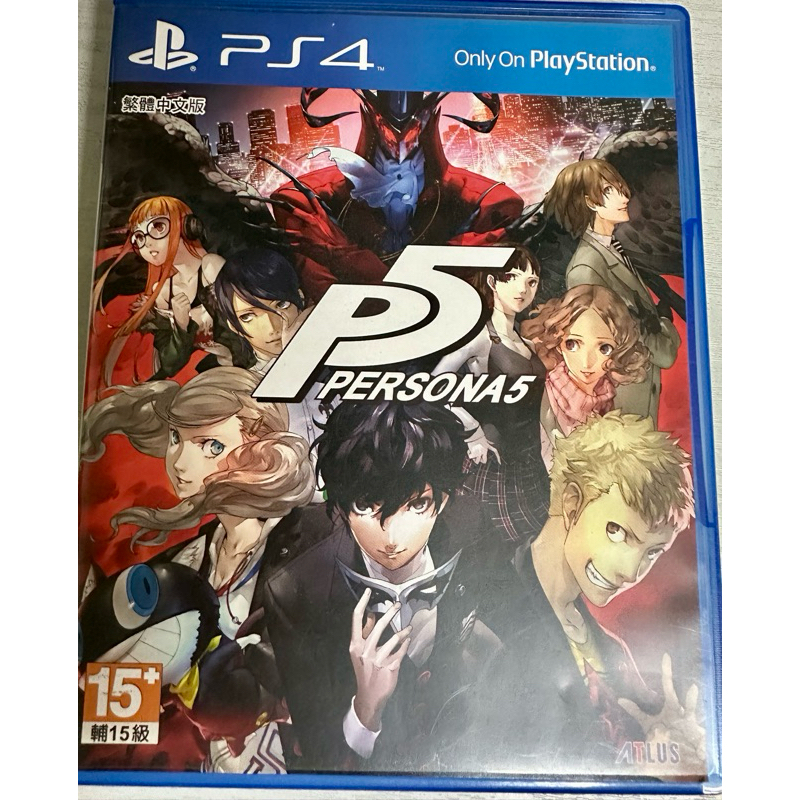 SONY PS4 女神異聞錄5 PERSONA P5 中文版 二手片