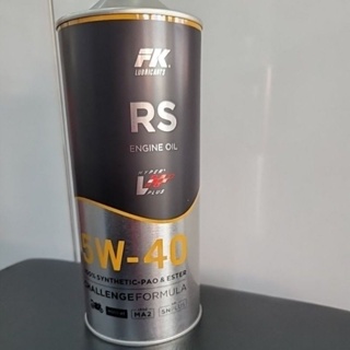 FK機油 RS 5W40 4T MA2 SN PLUS 酯類 全合成機油 頂級全效競技型 機車重車機油