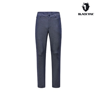 【BLACKYAK】男 BALANCE登山牛仔長褲(牛仔藍)-彈性 健行牛仔褲|DB1MP212|1BYPNS4010