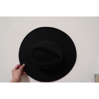 紳士帽 紳士凹頂男女通用 黑色 男女爵士帽 造型帽 大沿禮帽
