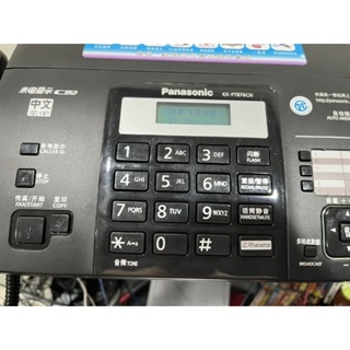 「現貨隨便賣」全新Panasonic國際牌松下KX-FT876CN中文顯示自動切刀熱感紙傳真機影印電話工廠辦公室必備