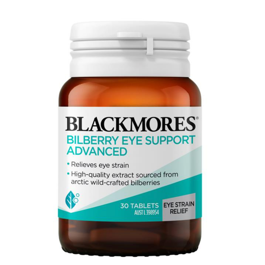 澳洲空運 Blackmores 藍莓越橘片30粒