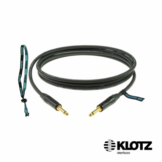 KLOTZ TITANIUM 樂器導線 3米/6米/9米 黑 (6.3mm - 6.3mm) Neutrik® 公司貨