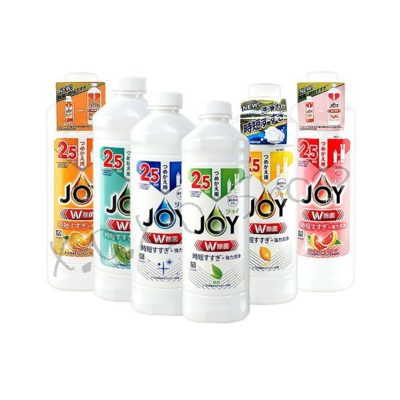 日本P&amp;G JOY速淨除油濃縮洗碗精 325ml(補充罐) 多款供選 X.O.X.O Shop