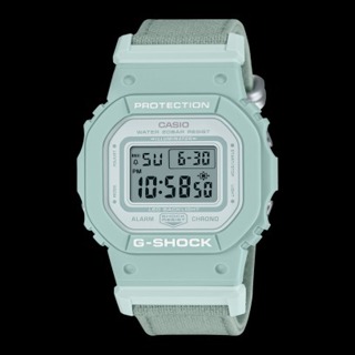 []錶子$行頭[] CASIO 卡西歐 G-SHOCK 親巧柔和色調布質 電子腕錶-湖水綠(GMD-S5600CT-3)