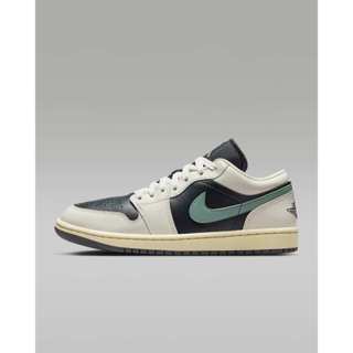 【iNTERWEAVE 誼德威】JORDAN 1 LOW "Jade Smoke" 女 翡翠 白煙 DC0774-001