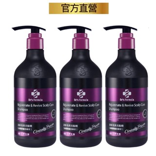 臺塑生醫Dr's Formula 逆齡喚黑洗髮精 580gX3入組