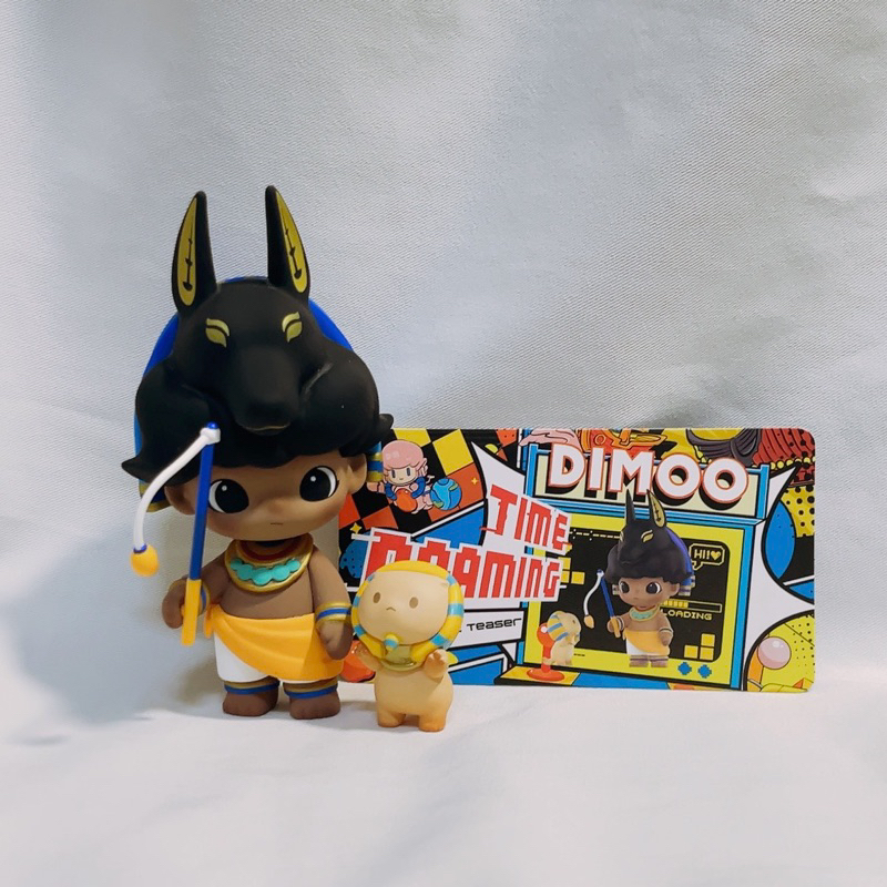 盒玩 Dimoo POPMART 泡泡瑪特 時光漫遊 系列 公仔 確認款 阿努比斯 D01