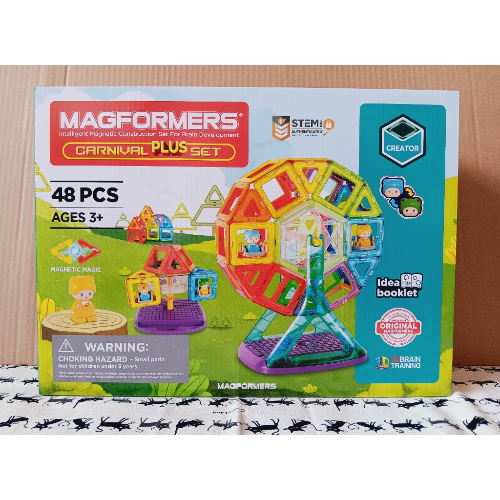 ❤現貨-全新品❤ Magformers 磁性建構片 摩天輪 Plus 玩具 好市多 Costco