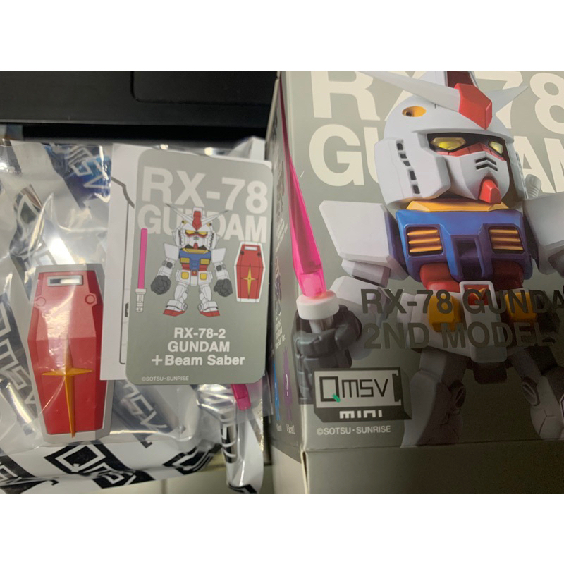 QMSV mini 高達 鋼彈 RX-78-2 經典 2.0 系列 單售：1號RX-78-2（劍、盾版）全新 現貨！！