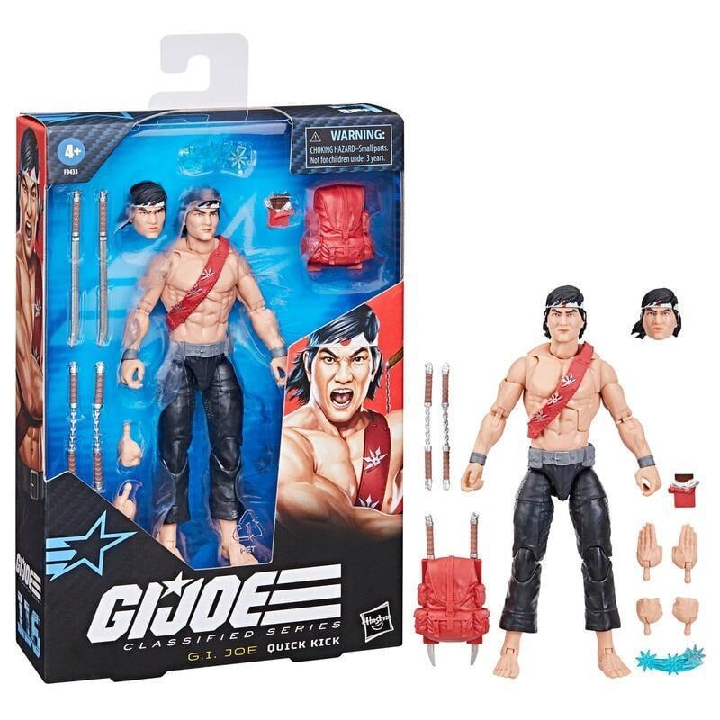 Hasbro 孩之寶 G.I. Joe 特種部隊 精英系列6吋人物 Quick Kick F9433