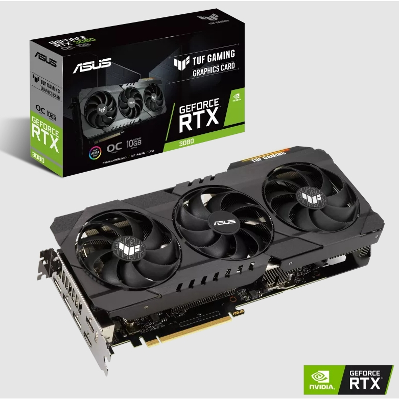 TUF-RTX3080-O10G-GAMING | 可供 3070 4070 6750 6700 6800 參考選購