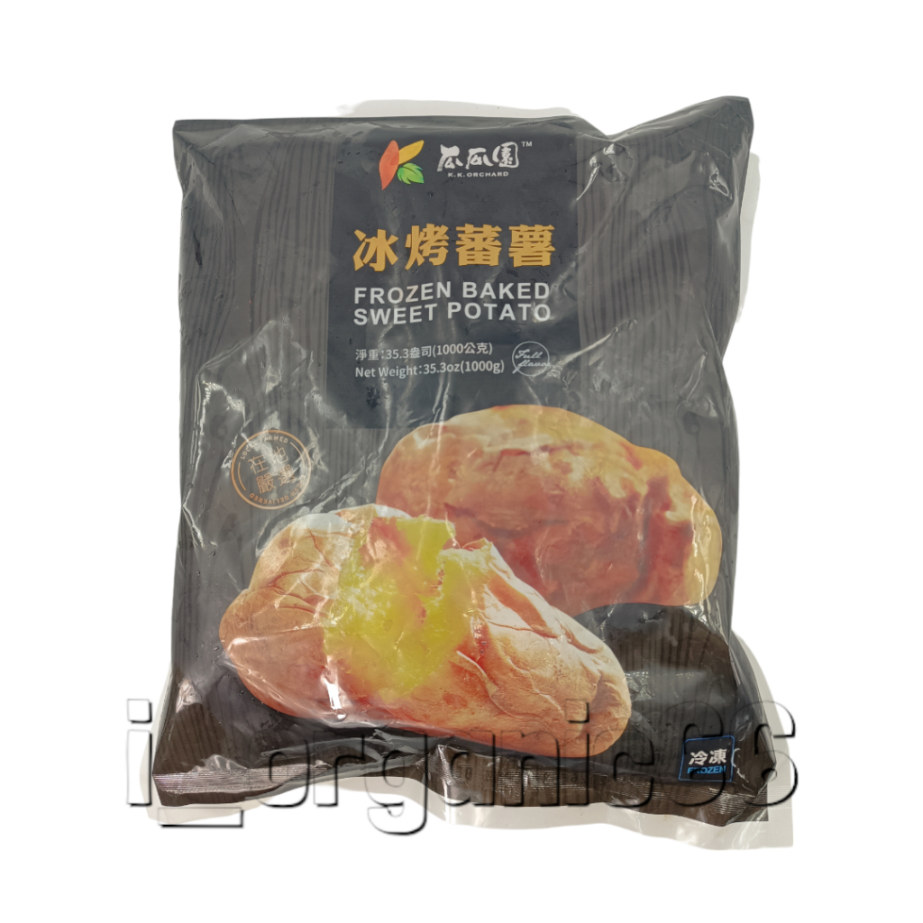 【愛有機】瓜瓜園 冰烤蕃薯1kg/包(台農57號) #冰烤地瓜 #冷凍宅配