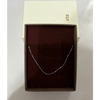 ete 日本輕珠寶 飾品 二手 手鍊 素雅低調 K10
