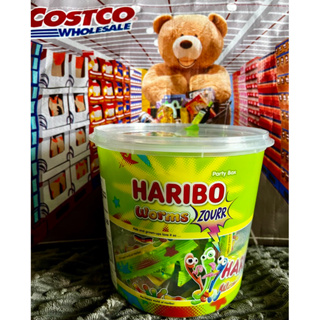 Costco 好市多 HARIBO 哈瑞寶 聖誕節糖果 金熊Q軟糖 小熊軟糖 酸甜蟲蟲Q軟糖桶裝