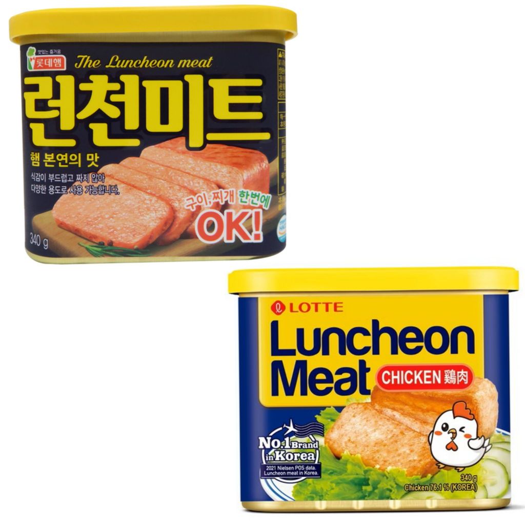 韓國國民美食 樂天 LOTTE  午餐肉 豬肉 雞肉 滿99元才出貨(不包含運費)