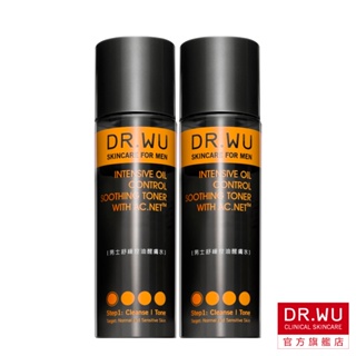 DR.WU 男士舒緩控油醒膚水150ML