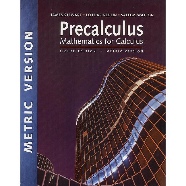 【胖橘子】PRECALCULUS: MATHEMATICS FOR CALCULUS 8/E 9798214031811
