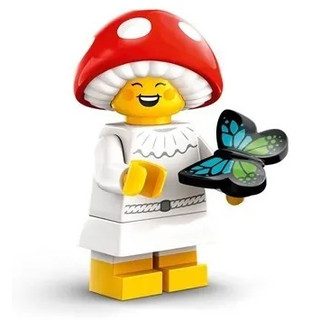 樂高人偶包第25代 71045 LEGO minifigures 25 6號 蘑菇精靈 全新無底板