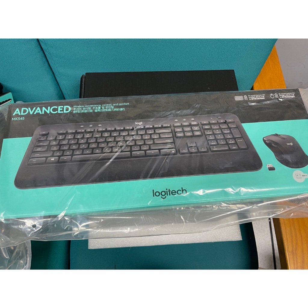 【全新品】羅技 MK545 無線鍵盤滑鼠組合