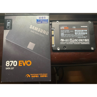 Samsung SSD 870 EVO 1TB 9成新 可用於PS4容量擴充 自取省200$