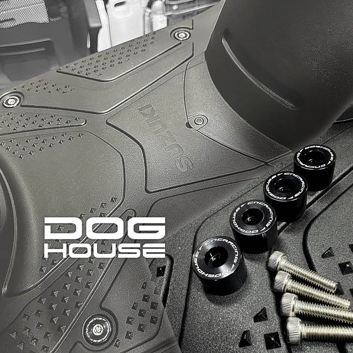 惡搞手工廠 DOGHOUSE 台鈴 SUI 125 鋁合金腳踏塞組 SUZUKI