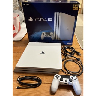 PS4 PRO 7218B 1TB 主機 9成新 冰河白