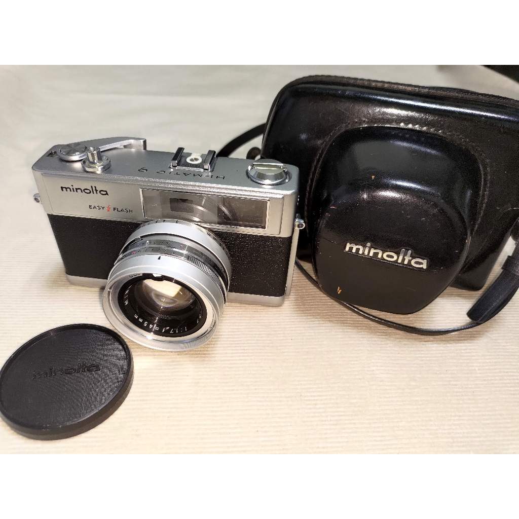 Minolta Hi-Matic 9 45mm F1.7大光圈定焦手動對焦底片機