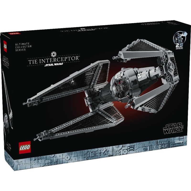 【高雄｜阿育小舖】LEGO 75382 鈦攔截機 TIE Interceptor 星戰 星際大戰