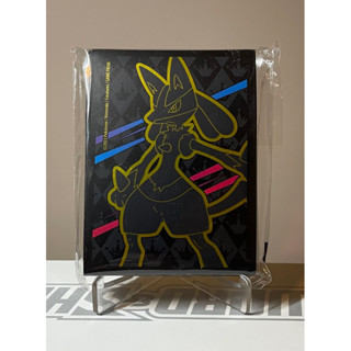 [カバ卡舖PTCG🦛] 國際版 路卡利歐🐺卡套 1包65張～
