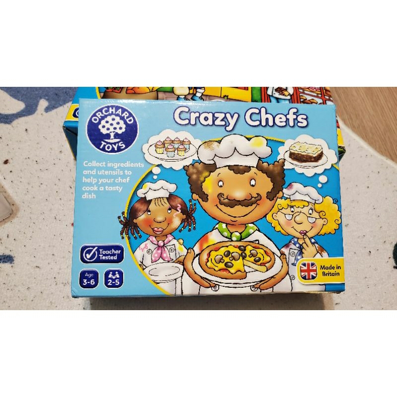 Orchard Toys 幼兒桌遊-瘋狂廚師(Crazy Chefs Game)